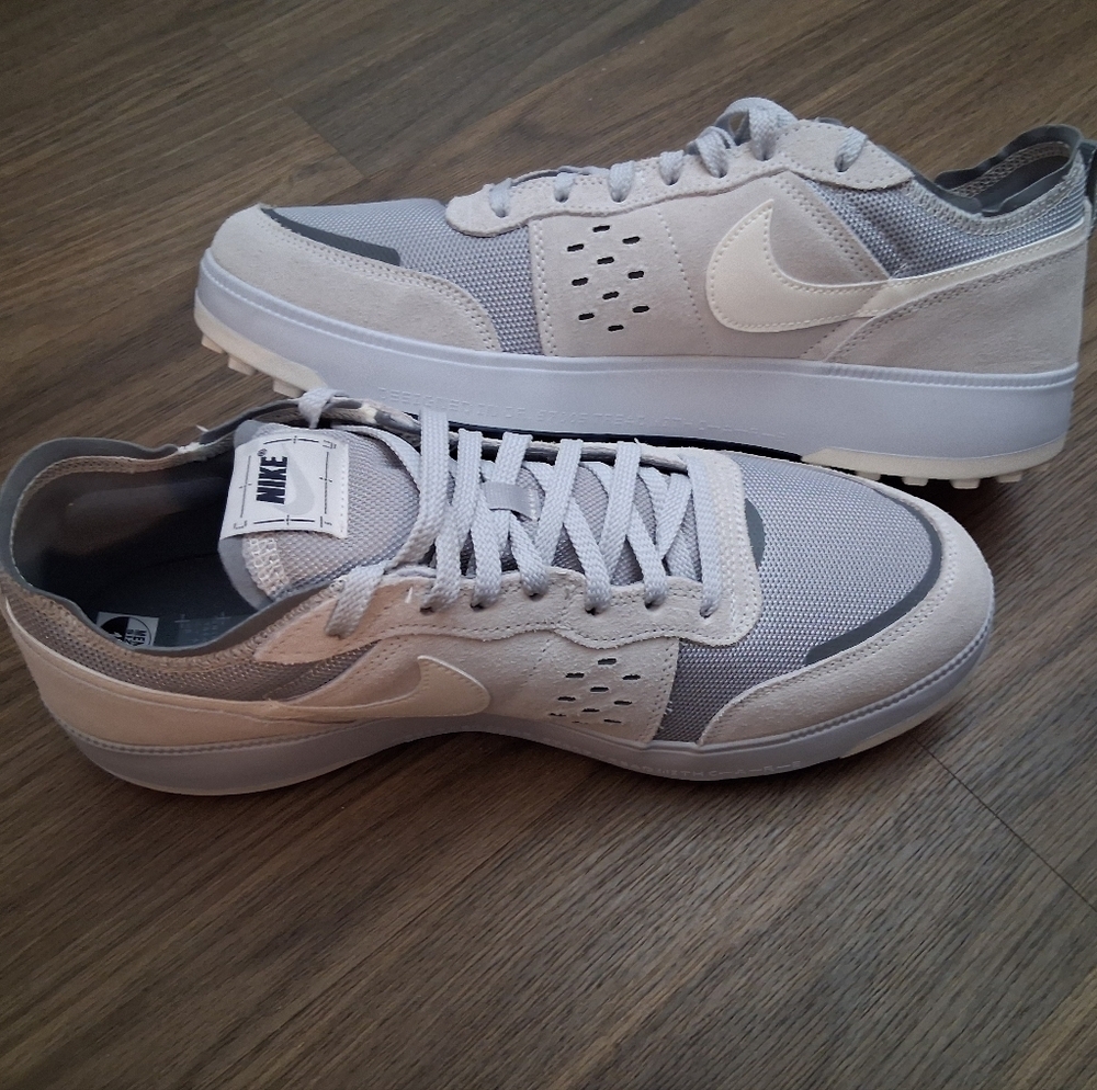 Nike City "Steel" Men's Light Gray, Light Blue & White Sneakers NWOB Size12 - Picture 1 of 8